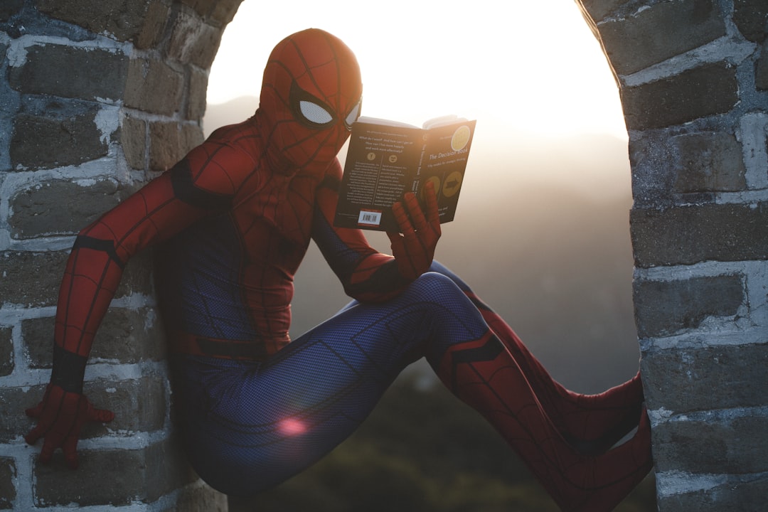 Photo Businessman reading