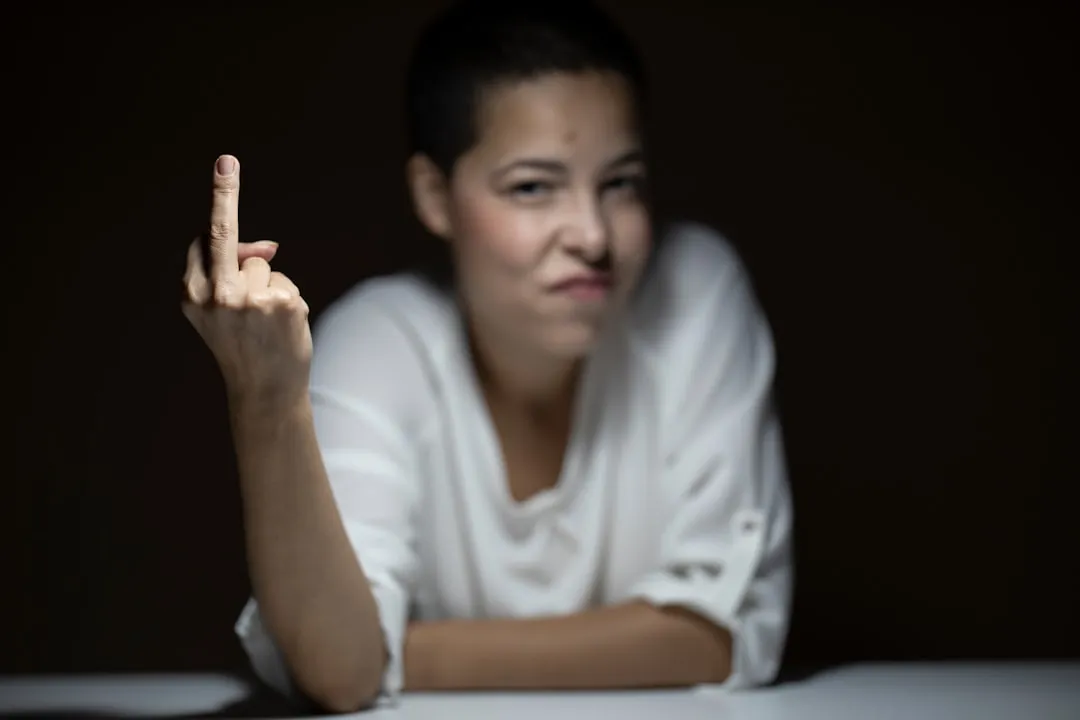 Photo Angry customer