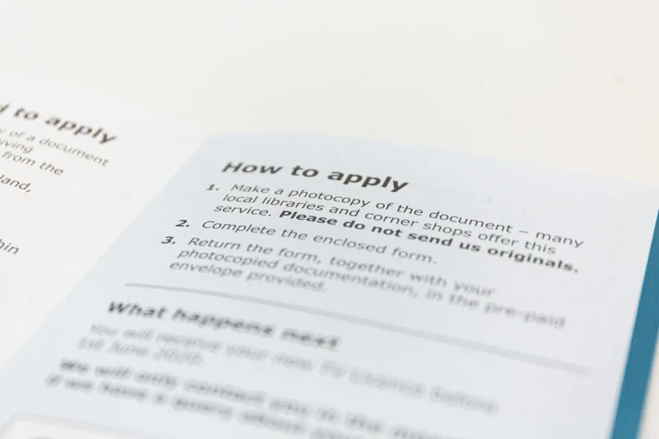 Photo loan information guide